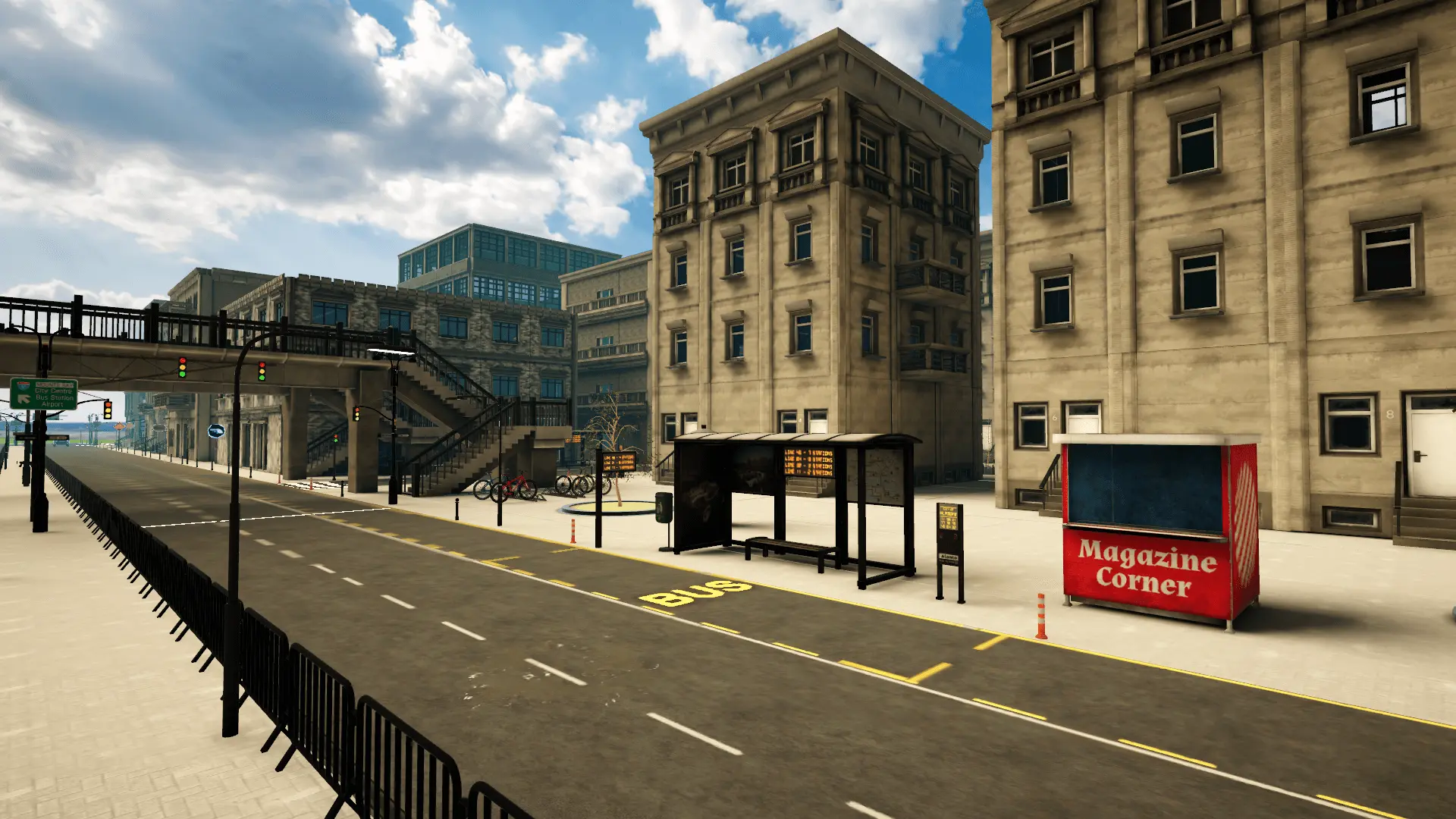 Sit in traffic game screenshot